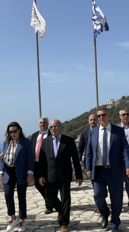 Επίσκεψη υπουργού κας Κεφαλογιάννη στο Μεγανήσι (δελτία τύπου)