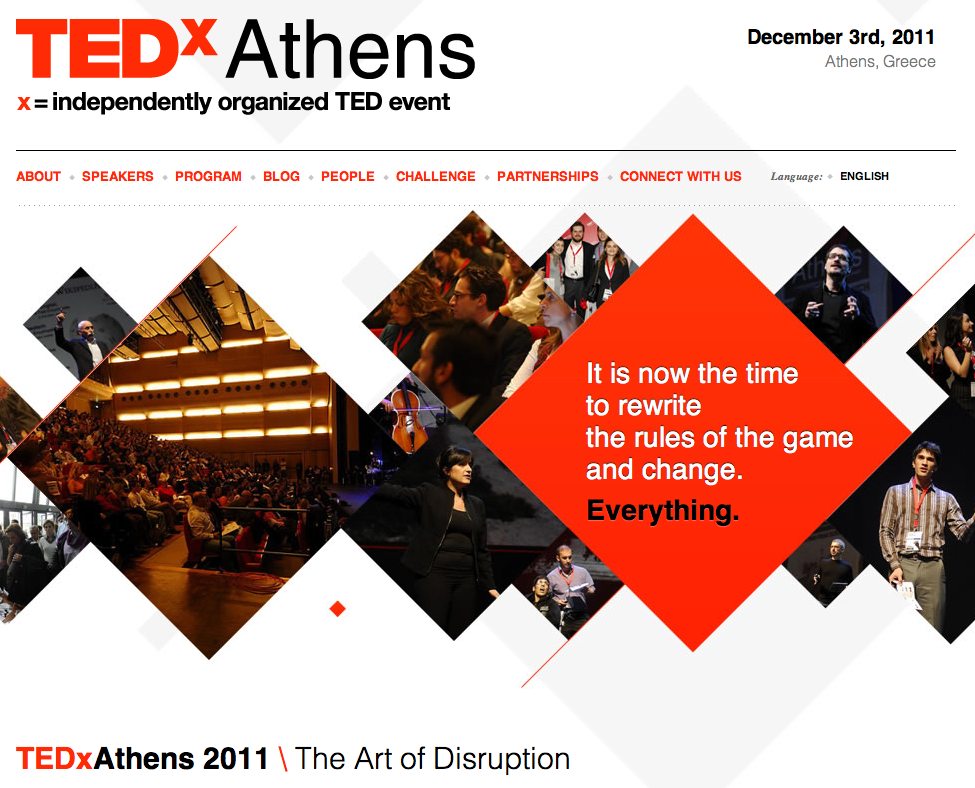 TEDxAthens ζωντανά.